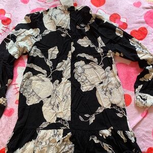 Black and white H&M dress.